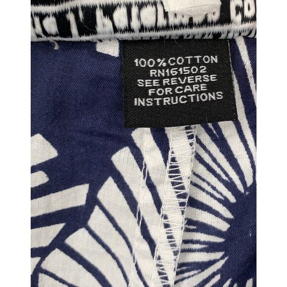 J. Peterman Cotton Wide Leg Lightweight Beach Drawstring Pants Large - Picture 10 of 12